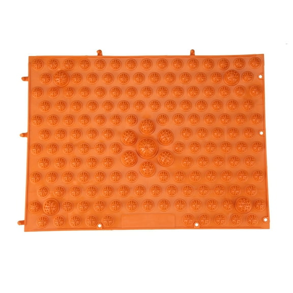 Boost Blood Flow, Relieve Stress at Home or Parties Revitalizing Orange Foot Massage Mat Sarapandan