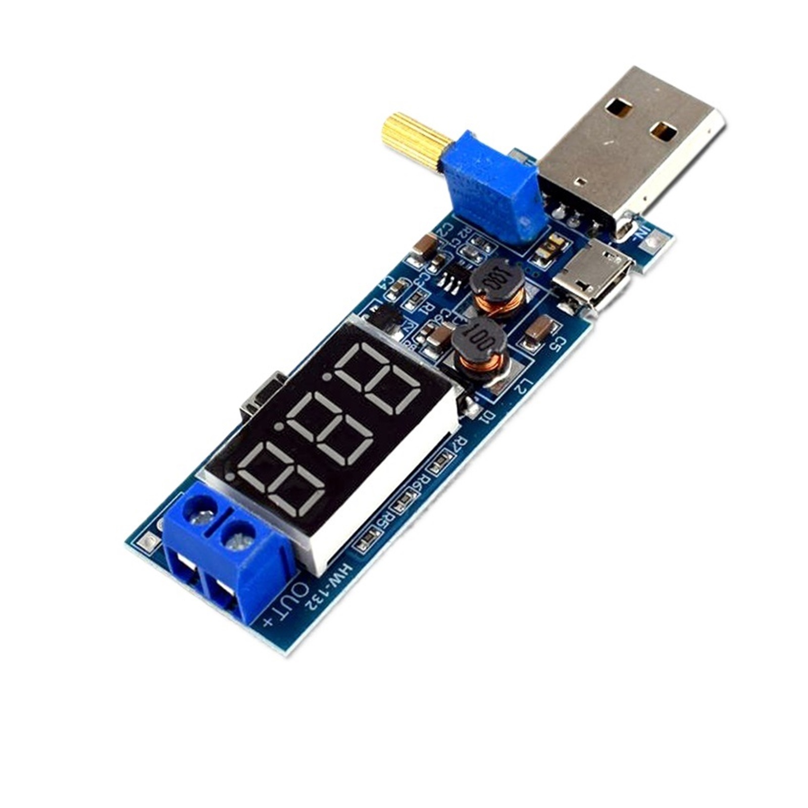 Boost Buck Converter USB Step UP / Down Power Supply Module DC-DC 5V to ...