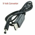 thumbnail image 1 of Boost Cable 2.1A 9 Volts Black Charger Cable Power Devices Usb Input 1M / 3Ft, 1 of 6