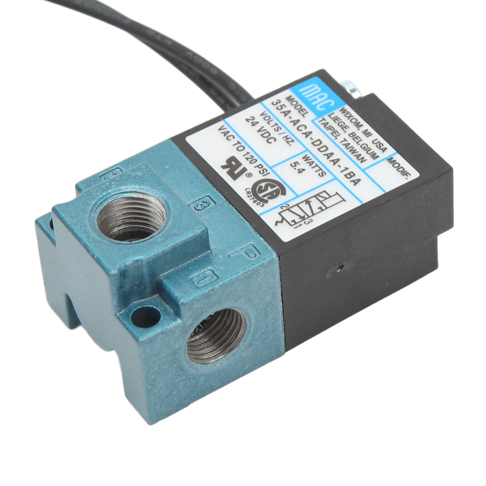 Boost Control Solenoid Valve, 3 Port Boost Valve DC24V 35A ACA DDAA 1BA