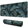 thumbnail image 1 of Boost Your Gaming Experience with Ultra Large Mouse Pad: XXL Gaming Mousepad, Green Tropical Leaves Design, Large Extended Desk Pad Perfect for Keyboard, Laptop & Computer - 31.5x11.8 Inch, 1 of 7