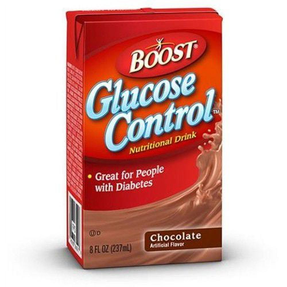 Boost Glucose Control Oral Supplement Rich Chocolate 8 oz. Carton Ready