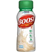 Boost High Protein Complete Nutritional Drink Very Vanilla 8 Fluid Oz Each