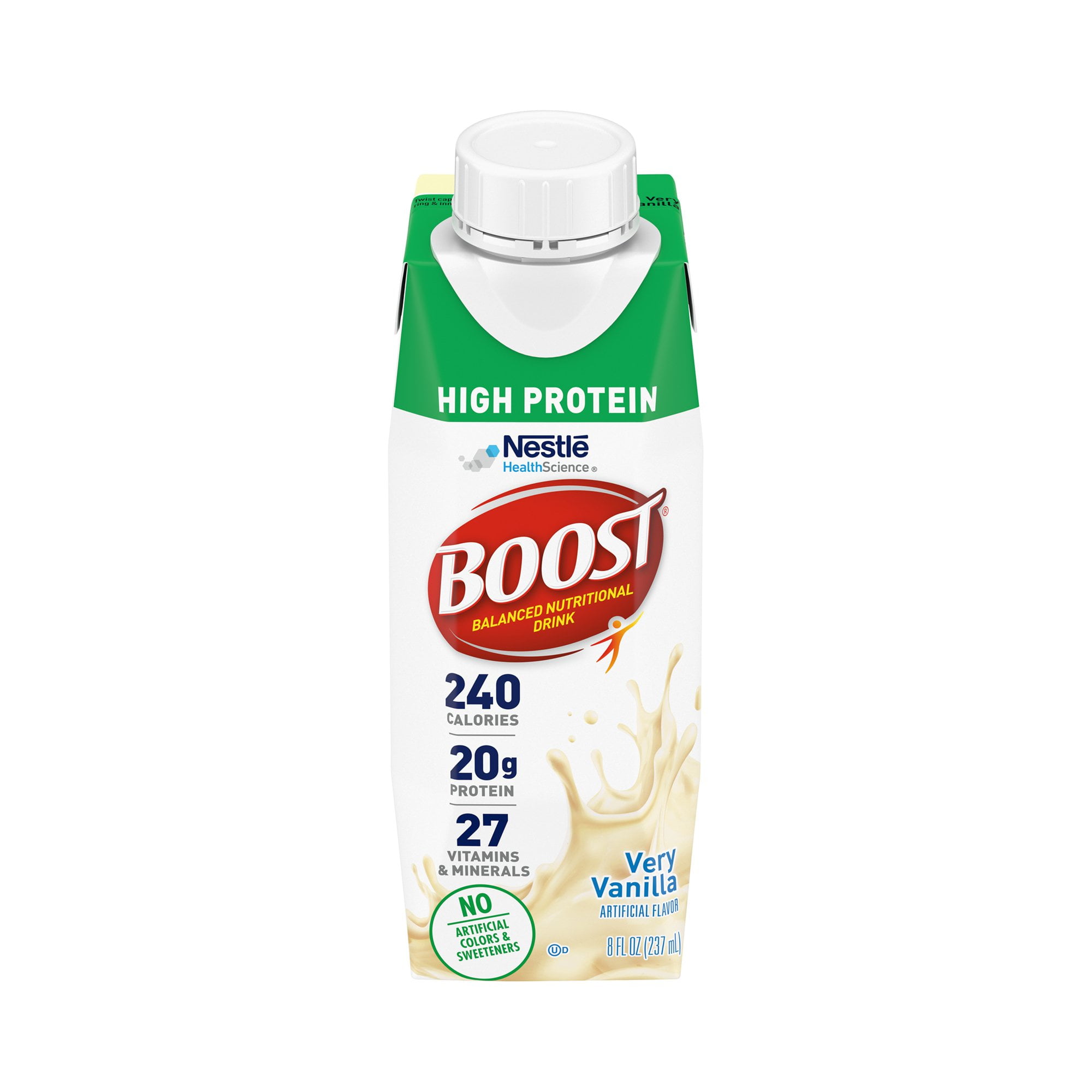 Boost High Protein Very Vanilla Flavor Drink, 8 Fl. Oz.