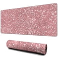 thumbnail image 1 of Boost Your Inspiration: Pink Mouse Pad with Motivational Quotes - Cute Pink Desk Accessories, Large 31.5x11.8 Inch Desk Mat & Keyboard Pad for Laptop Protection, 1 of 7