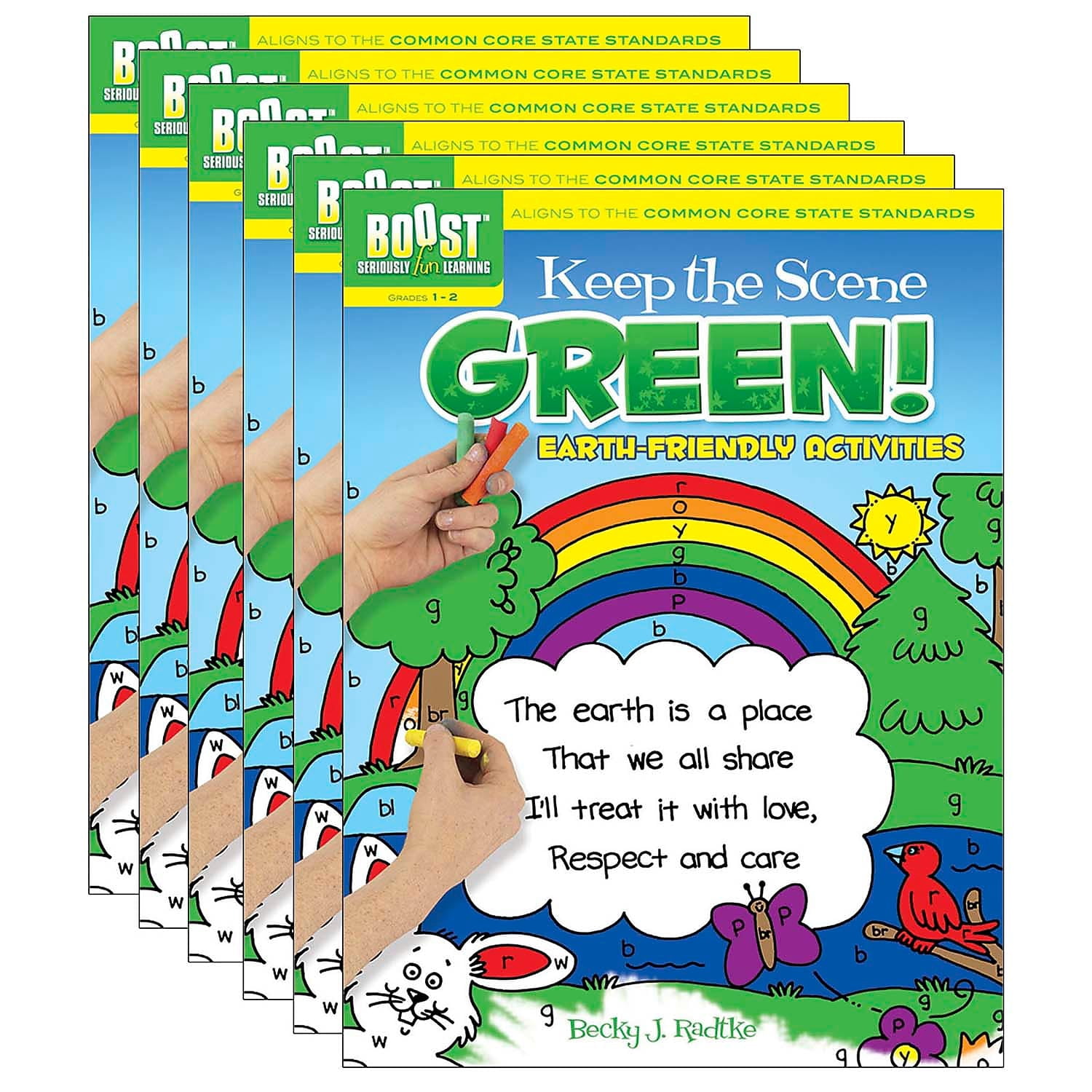 Boost Keep the Scene Green! Earth-Friendly Activities Pack of 6 DP-494179-6