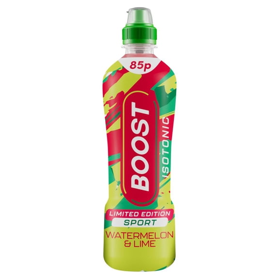 Boost Limited Edition Isotonic Sport Watermelon & Lime 500ml (pack of 12)
