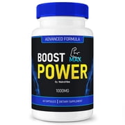 Boost Max Power Original BoostMax Power Capsules with a Natural Daily Blend for Wellness |Clean, Gentle, Easy-to-Swallow Pills 60 Capsules