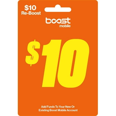 Boost Mobile $10 Direct Top Up