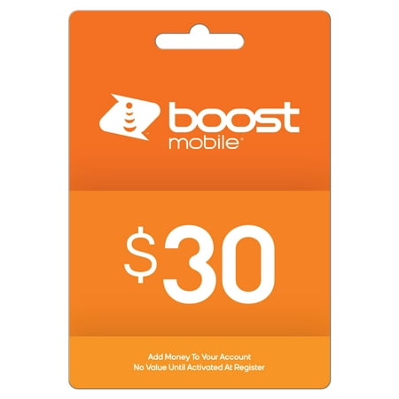 Boost Mobile $30 Direct Top Up