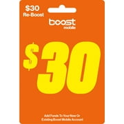 Boost Mobile $30 Direct Top Up