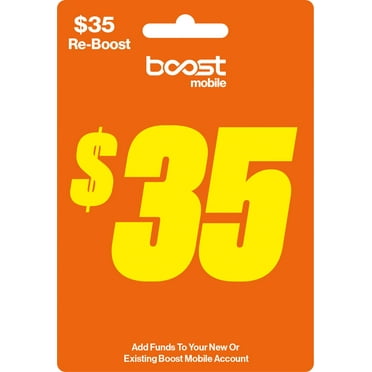 Boost Mobile $35 Direct Top Up