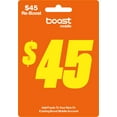 thumbnail image 1 of Boost Mobile $45 Direct Top Up, 1 of 4