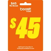 Boost Mobile $45 Direct Top Up