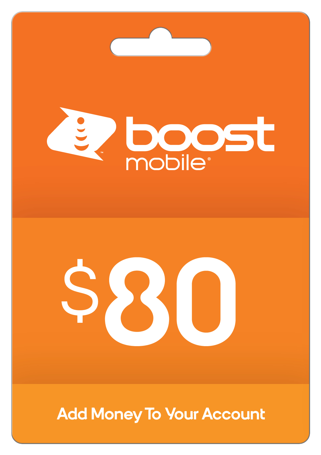 Boost Mobile $80 Direct Top Up - image 1 of 3