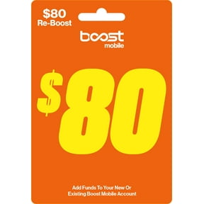 Boost Mobile $80 e-PIN Top Up (Email Delivery)