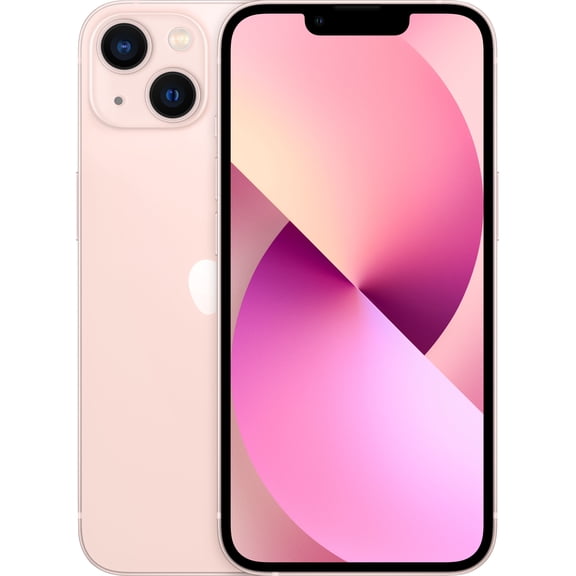Pre-Owned Boost Mobile Apple iPhone 13 Smartphone 128GB Pink