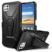 Boost Mobile Celero 5G Dual-Layer Holster Case with Kickstand