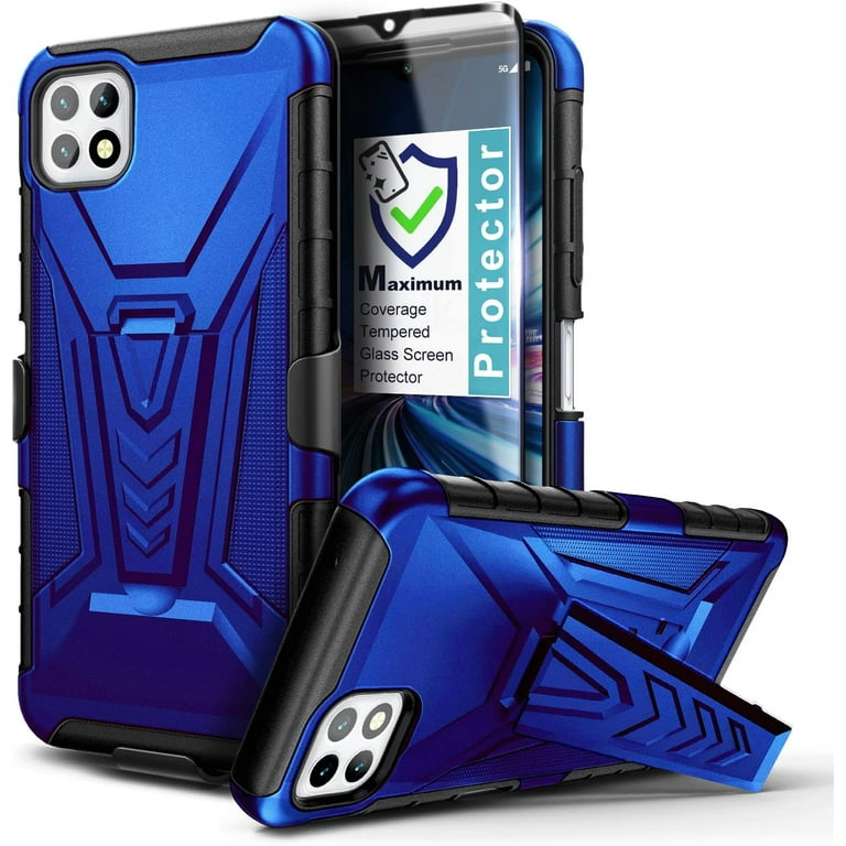 Boost Mobile Celero 5G Phone Case with Tempered Glass Screen Protector (Full Coverage), Nagebee Belt Clip Holster with Built-in Kickstand, Heavy Duty ... Boost Mobile Celero 5G Phone Case with Tempered Glass Screen Protector (Full Coverage), Nagebee Belt Clip Holster with Built-in Kickstand, Heavy Duty ...