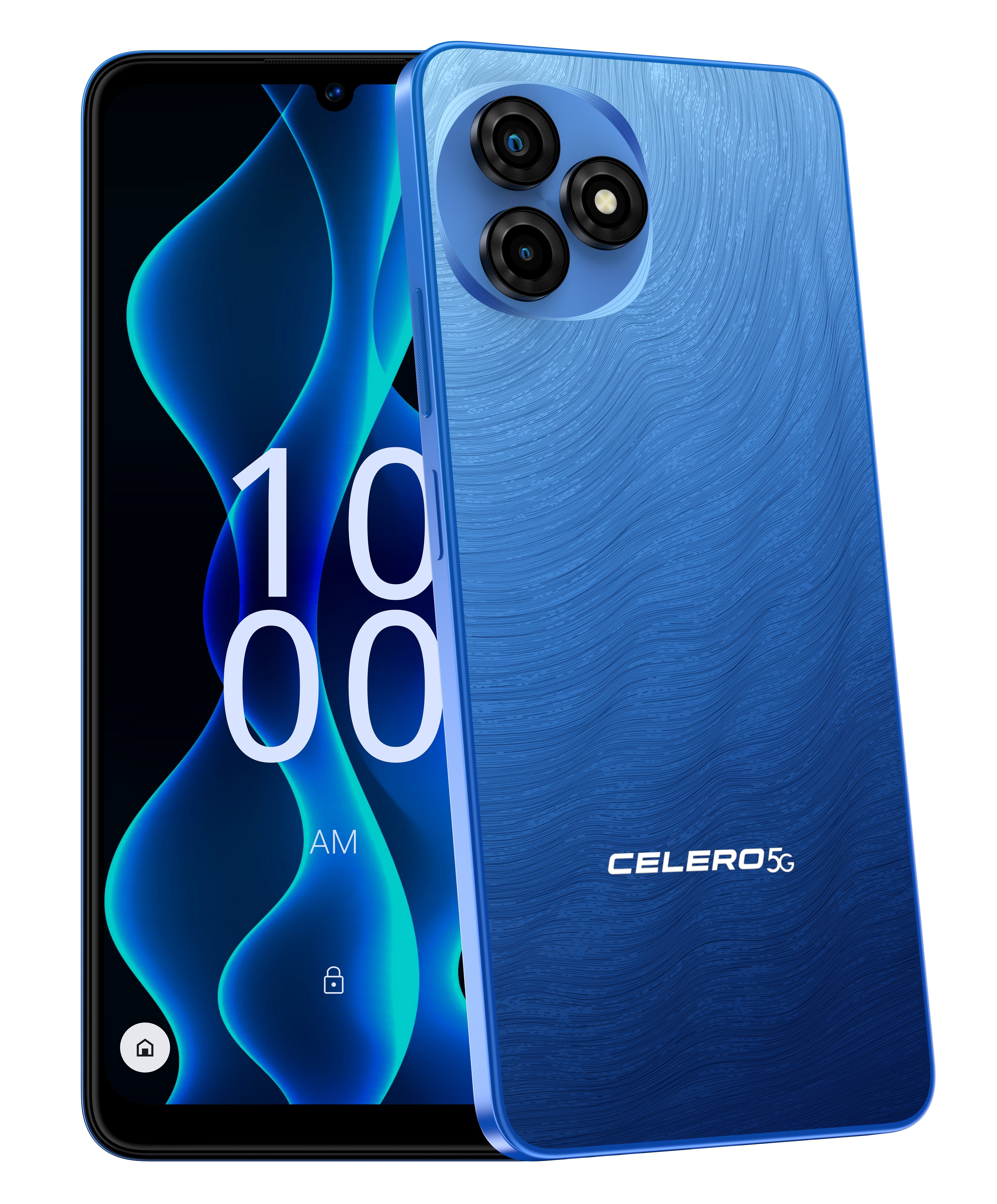Boost One Boost Mobile Celero5G Velocity, 64GB, Blue - Prepaid Smartphone [Locked ...