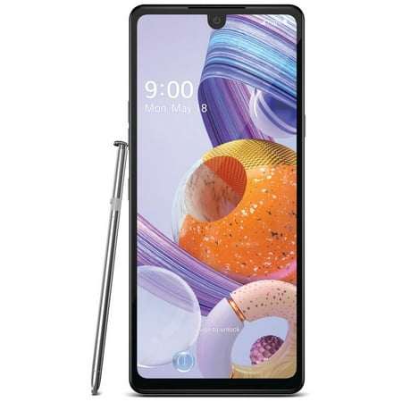 Boost Mobile LG Stylo 6, 32GB, White - Prepaid Smartphone