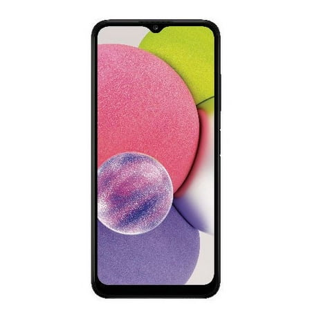 Boost Mobile Samsung A03, 32GB, Black- Prepaid Smartphone