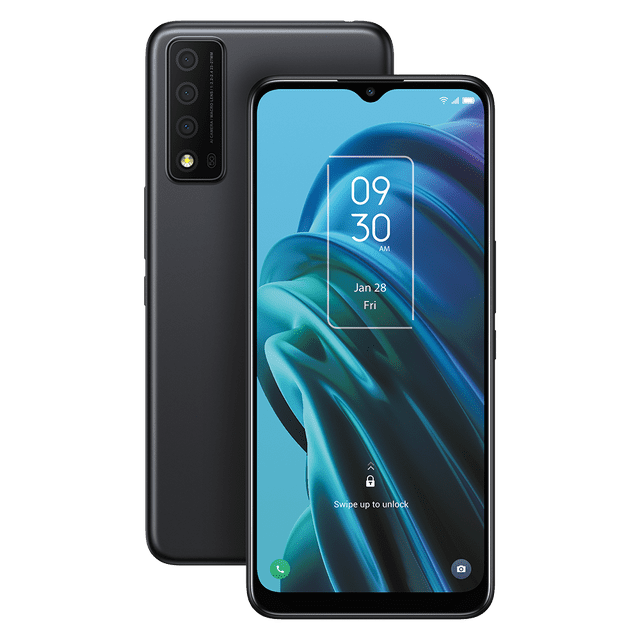 Boost Mobile TCL 30XE 5G, 64 gb, Black Prepaid Smartphone