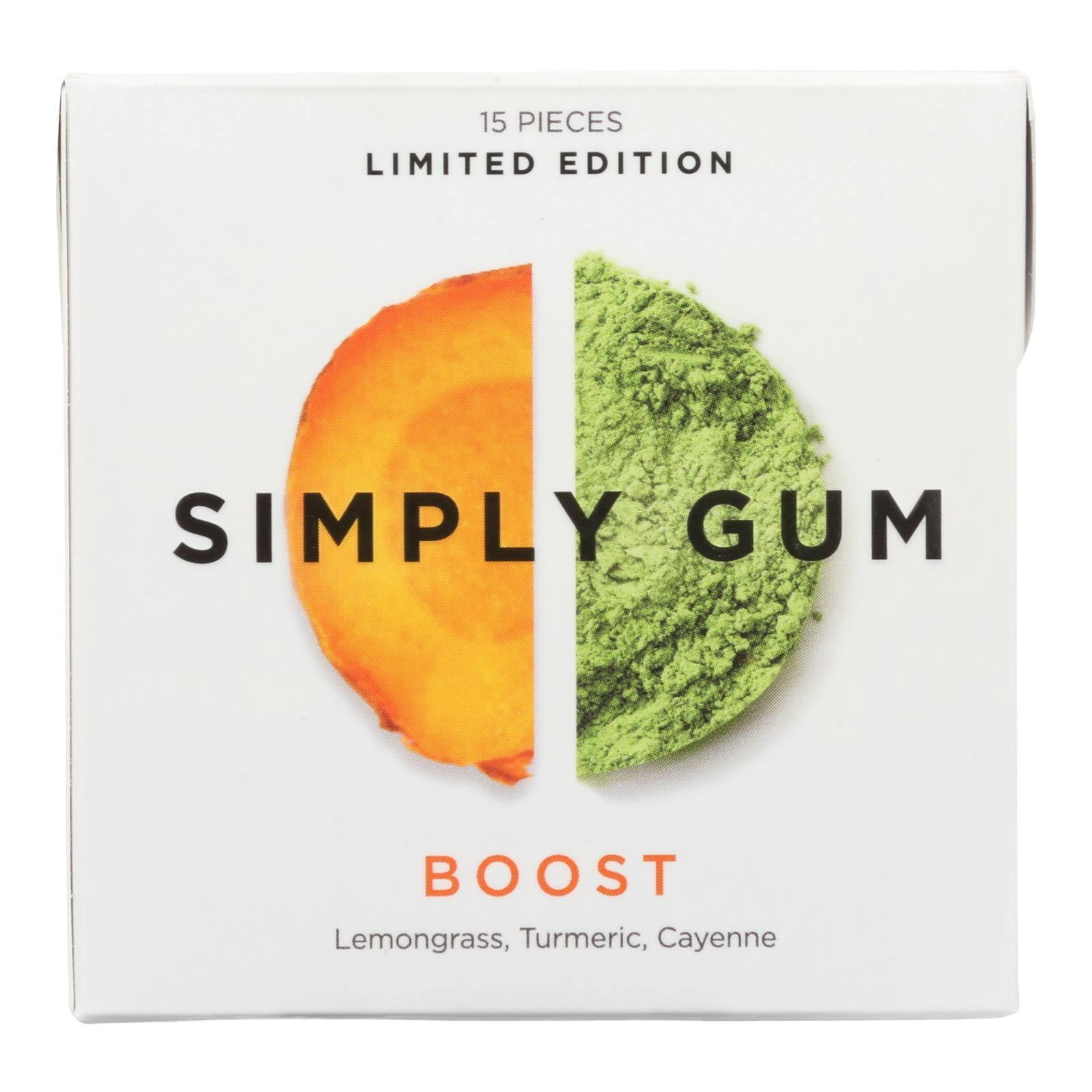 Boost Natural Gum 15ct
