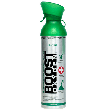 Boost Oxygen Supplemental Oxygen Natural Large 10 Liter, 1 Pack, Model 701