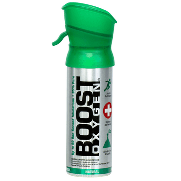 Boost Oxygen Supplemental Oxygen Natural Pocket-Size 3 Liter, 1 Pack, Model 301