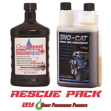 Boost Performance Products ANTIGELPACK 32 oz Diesel Rescue Combo