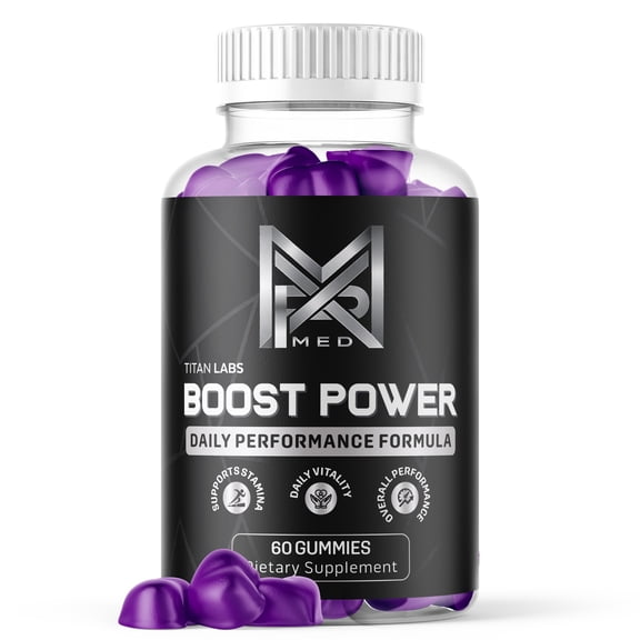 Boost Power ACV Gummies Advanced Formula Vitamin Supplement BoostPower 60 Gummies
