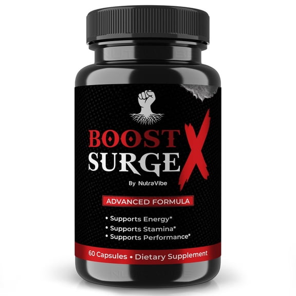 Boost Surge X  Original BoostSurge X Capsules with a Natural Daily Blend for Wellness |Clean, Gentle, Easy-to-Swallow Pills (60 Capsules)
