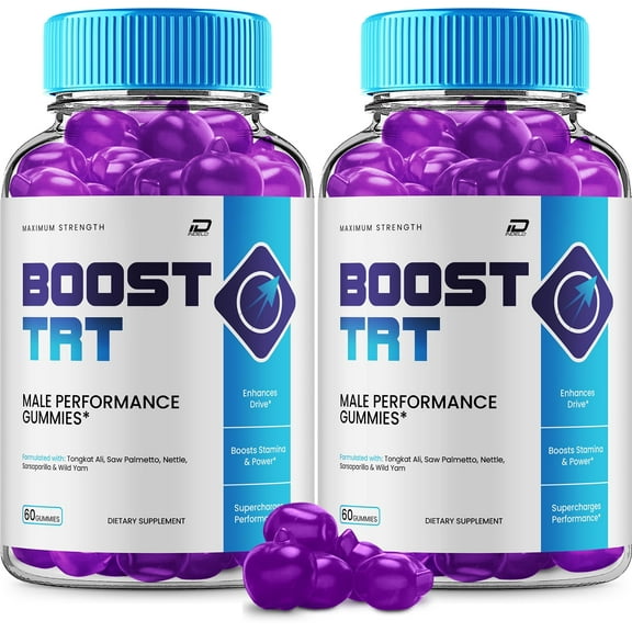 Boost TRT Gummies BoostTRT Gummy Natural Blend Reviews, 2 Pack, 120 Gummies