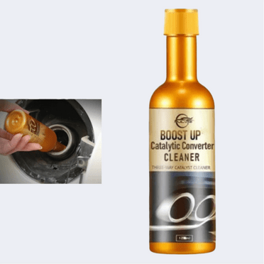 Boost Up Vehicle Engine Catalytic Converter Cleaner Three Way Catalyst Cleaner Oxygen Sensor The Fuel Injectors Exhaust Pipe Cleaning Additive 120ml 1PCS