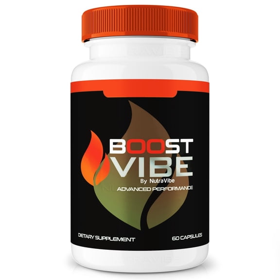 Boost Vibe Pills Official Boost Vibe All-Natural Vitamin for Physical Health & Overall Well-Being, Premium Pills for Energy, Vitality & Wellness Support, Reviews (60 Capsules)