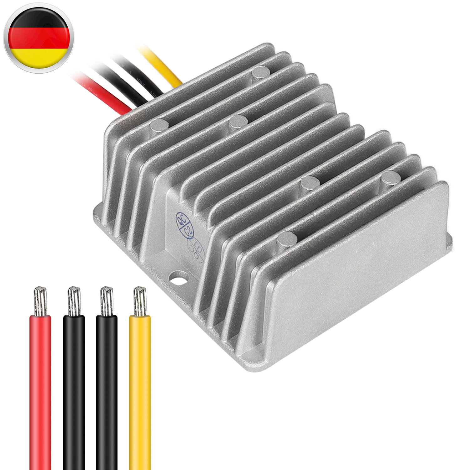 Boost Voltage Converter Stabilizer 12V24V 10A Car Waterproof Monitoring Power