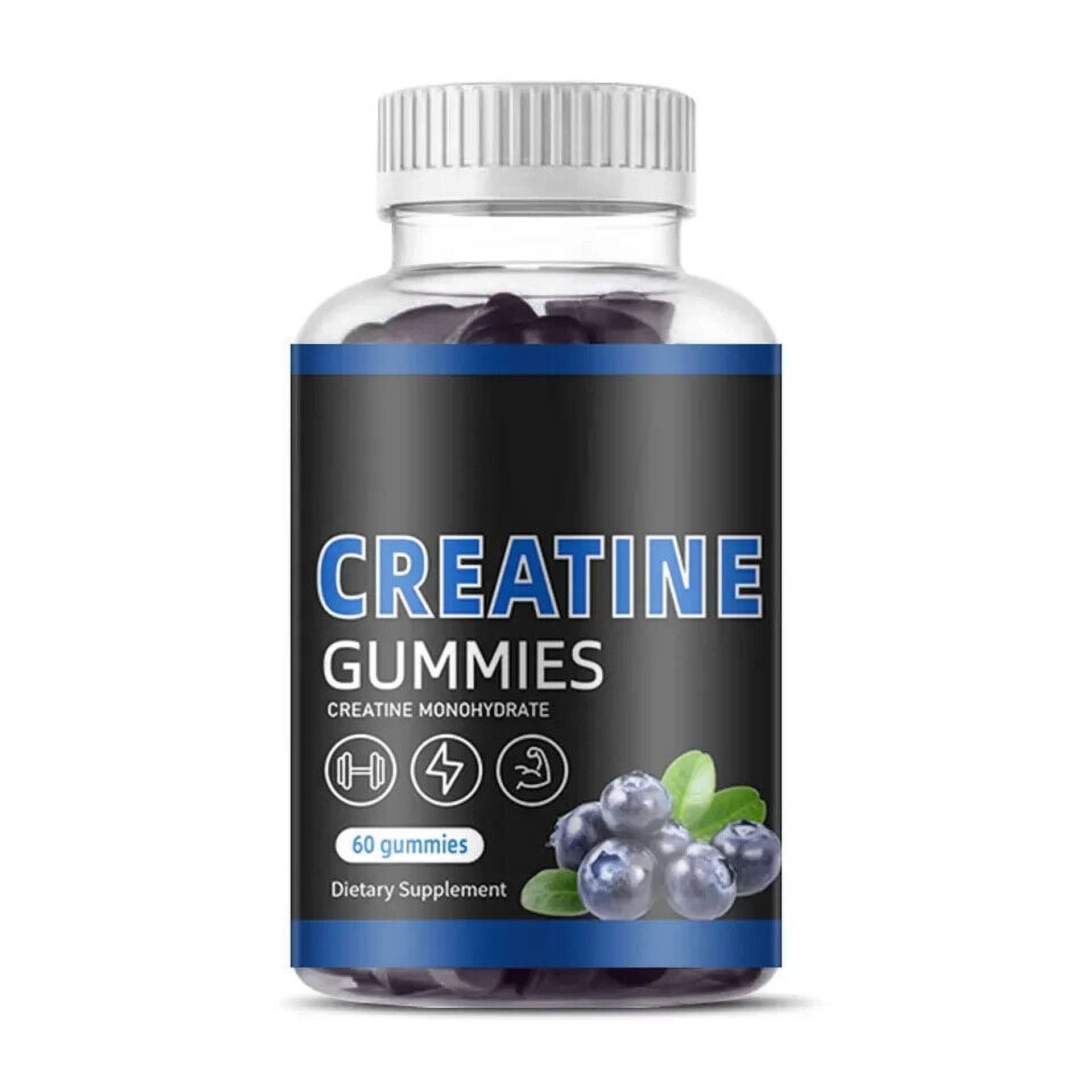 Boost Your Muscle Growth with Creatine Monohydrate Energy Gummies 60 ...