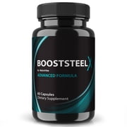 BoostSteelX   Original Boost Steel X Capsules with a Natural Daily Blend for Energy & Wellness | Clean, Gentle, Easy-to-Swallow Pills 60 Capsules