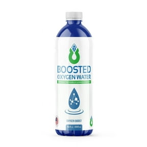 Boosted Oxygen Water 12 Pack, 16.9 oz, Shelf-Stable