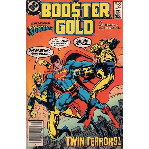 Booster Gold #23 (Newsstand) VF ; DC Comic Book