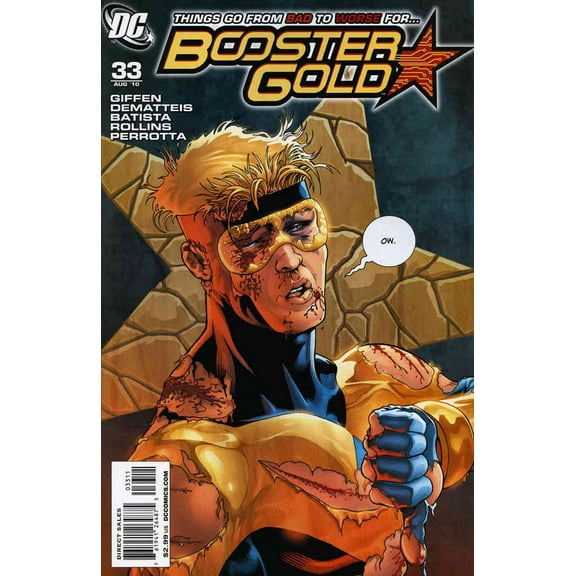 Booster Gold (2nd Series) #33 VF ; DC Comic Book