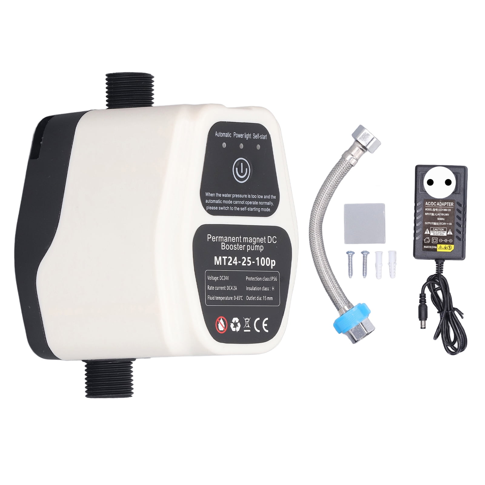 Booster Pump 100W 24V 25L Full Automatic Intelligent Sensing Quiet