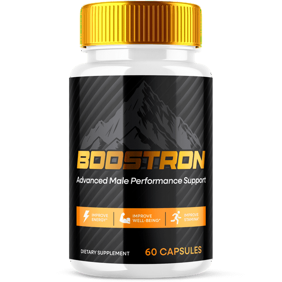 Boostron Capsules for Men Advanced Formula Support Supplement 60 Capsules
