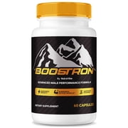 Boostron   Original Boostron Formula with Ingredients to Help Maintain Lasting Energy, Support Performance & Daily Vitality | Just 2 Easy-to-Swallow Pills a Day 60 Capsules