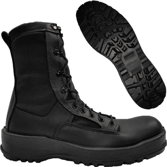Boot, Altama Army Temp Weather, 411401, Seconds, Black, Size 10R