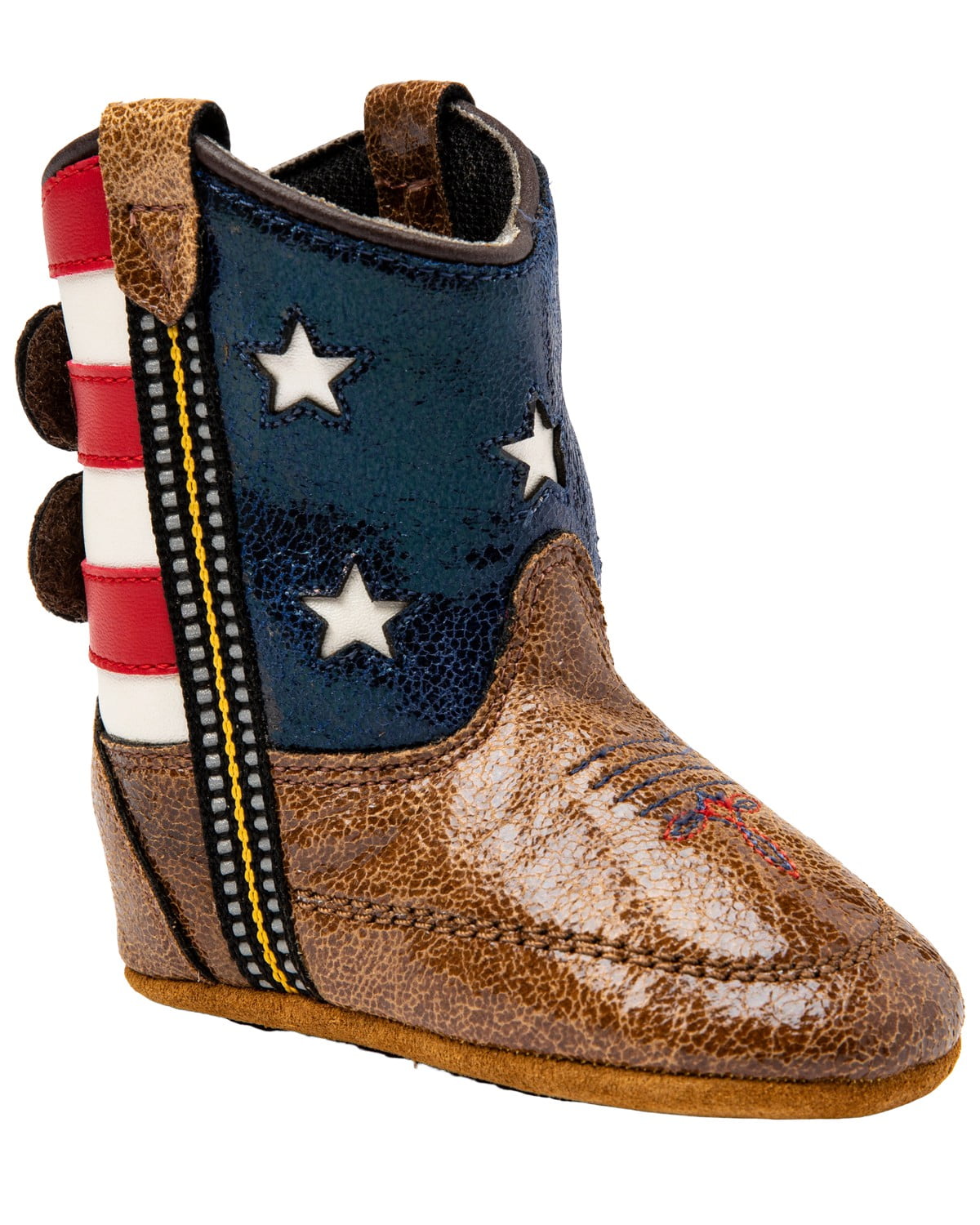 Boot Barn Infant-Boys' Flag Poppet Western Round Toe - B10119 4 D ...