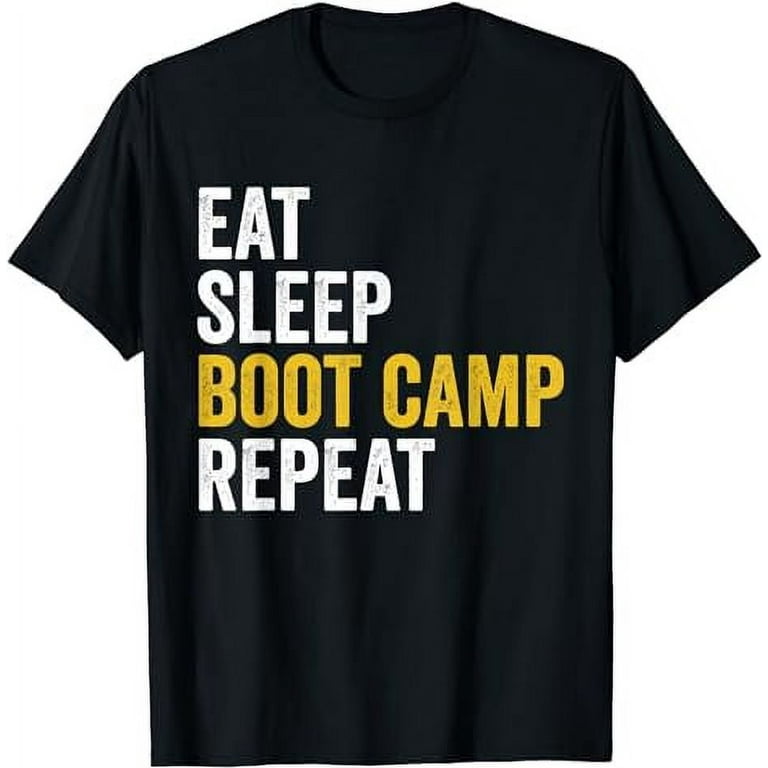 Boot Camp Shirt Military Bootcamp Fitness Tee Boot Camp Shirt Military Bootcamp Fitness Tee