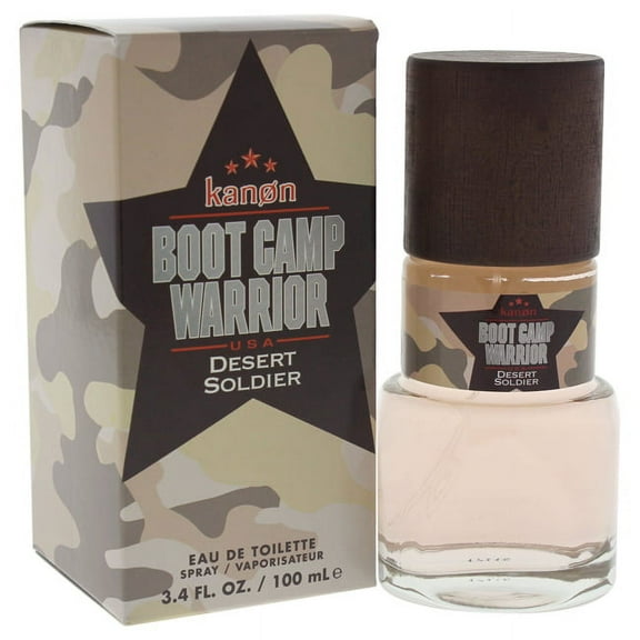 Boot Camp Warrior - Desert Soldier by Kanon for Men - 3.4 oz EDT Spray